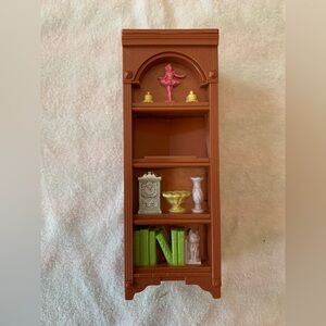 FISHER PRICE Loving Family Dollhouse CORNER CABINET BOOKSHELF for Living Room